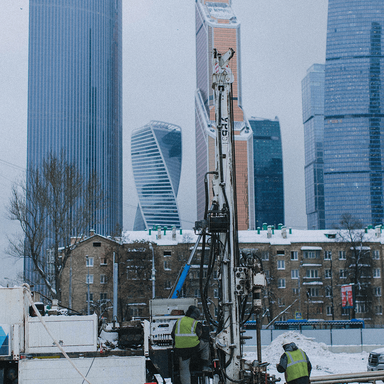 Вид на Москву